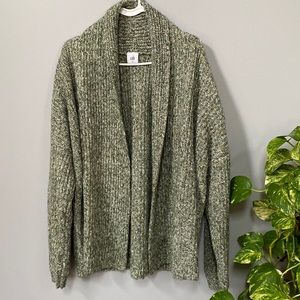 Loose knit cardigan